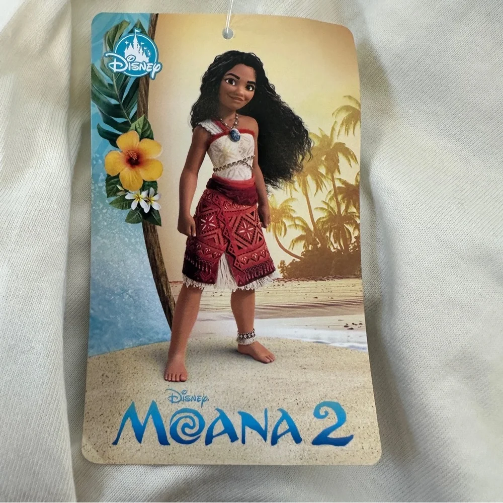 NWT‎ Disney Moana 2 Simea Short Sleeve T-Shirt Kids 13/14